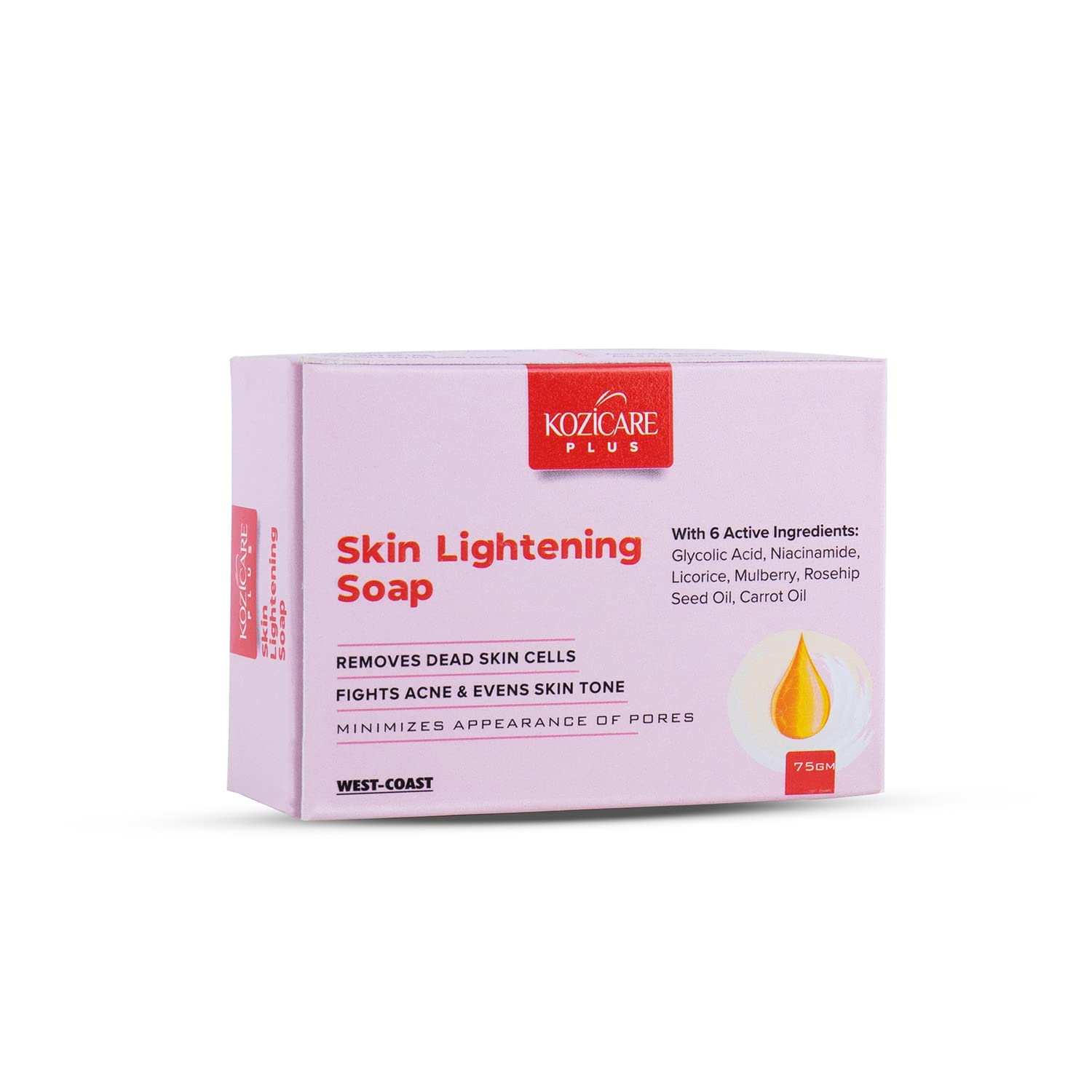 kozicare glutathione soap Kojic Acid & Soap,Haldi Turmeric Face Ubtan Enjoy deep moisturization that minimizes the appearance of fine lines and wrinkles Kozicare Kojic Acid Soap &