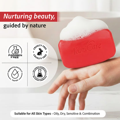 Kozicare Tomato Soap - Helps remove dark spots effectively