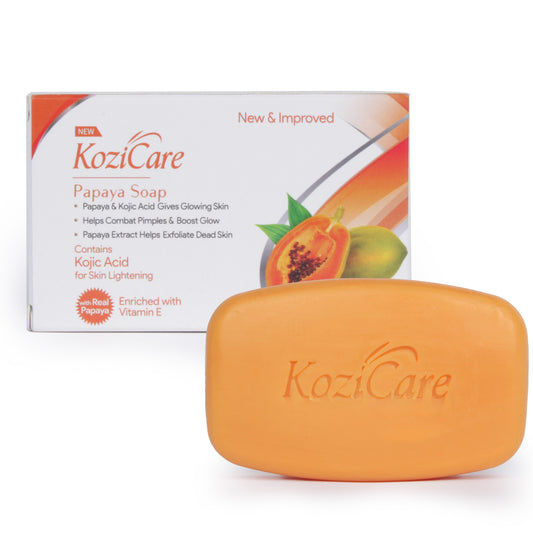 Kozicare Papaya Soap - Refreshing fruity fragrance