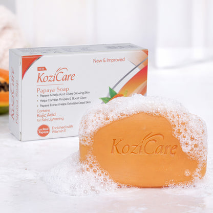 Kozicare Papaya Soap - Natural skincare solution
