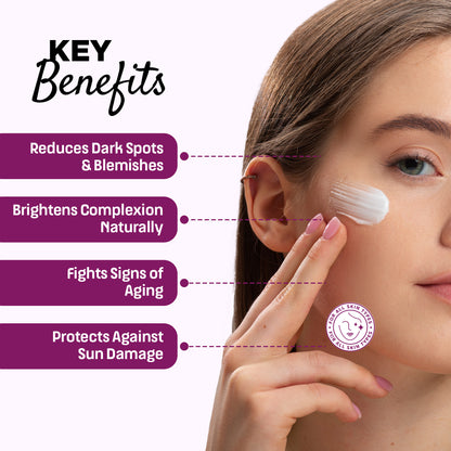 Kozicare Skin Lightening Cream - 15gm (Pack of 3)| Enriched with Kojic Acid, Alpha Arbutin, Glutathione, Niacinamide and Vitamin C | Best for Melasma, Pigmentation, Acne Scars, Dark/Age Spots