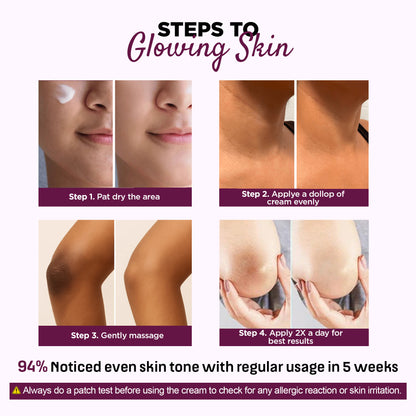 Kozicare Skin Lightening Cream - 15gm (Pack of 3)| Enriched with Kojic Acid, Alpha Arbutin, Glutathione, Niacinamide and Vitamin C | Best for Melasma, Pigmentation, Acne Scars, Dark/Age Spots