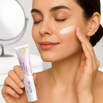 Kozicare Skin Lightening Cream - 15gm (Pack of 3)| Enriched with Kojic Acid, Alpha Arbutin, Glutathione, Niacinamide and Vitamin C | Best for Melasma, Pigmentation, Acne Scars, Dark/Age Spots
