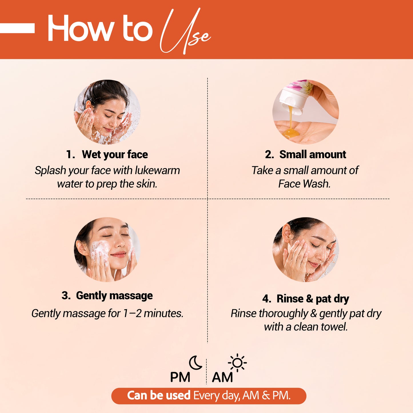 Kozicare Skin Lightening/Brightening Papaya Detan Facewash with Papaya, Kojic Acid, Vitamin E, Glutathione, Lactic Acid, Olive Oil | Reduce Dark Spots, Pigmentation and Oil | All Skin Types - 100ml